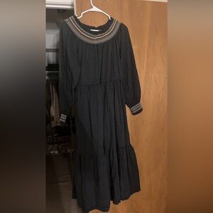 Target Dress with Embroidery